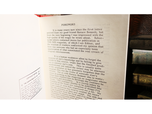 Horace Bennett's Prize Winning Magic (Limited/Out of Print) edited by Hugh Miller - Book