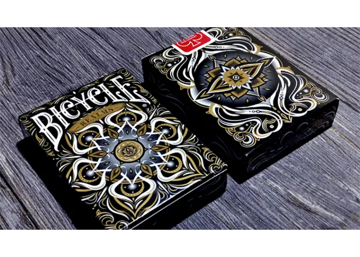 Bicycle Realms (Black) Playing Cards