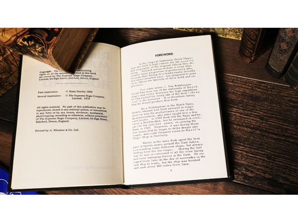 Rink's Magic from Holland (Limited/Out of Print) by Hugh Miller - Book