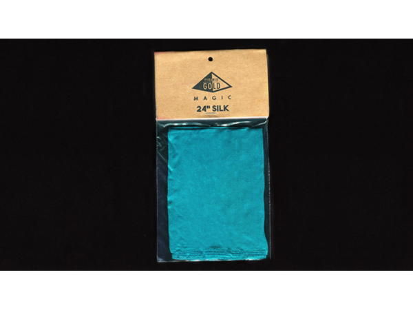 Silk 24 inch (Teal) by Pyramid Gold Magic
