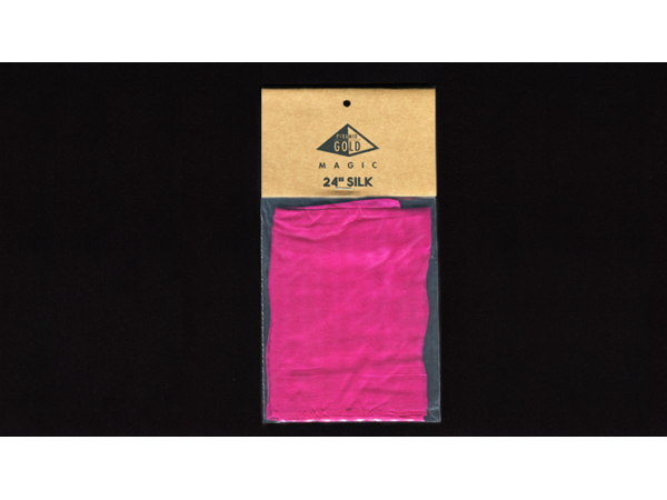 Silk 24 inch (Pink) by Pyramid Gold Magic