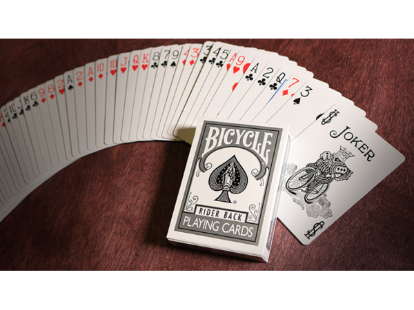 Bicycle Silver Playing Cards by US Playing Cards