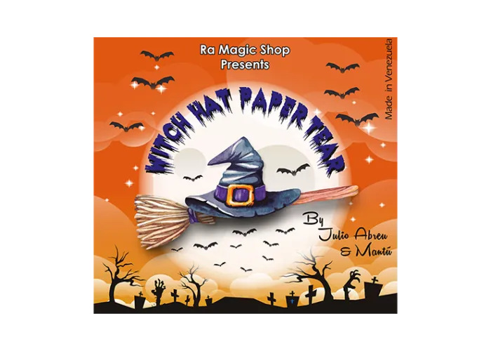 Witch Hat Paper Tear (12 pack) by Ra Magic - Trick