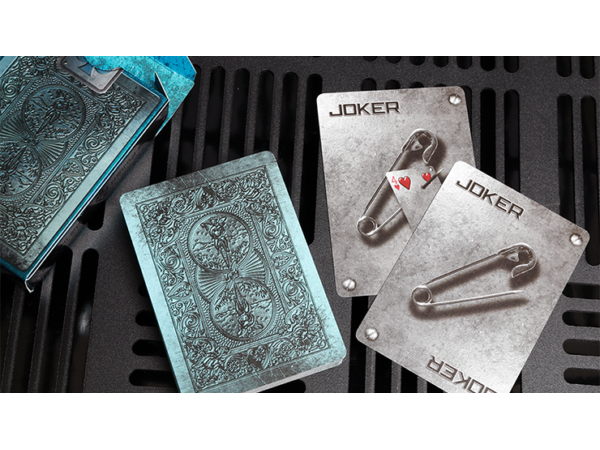 Bicycle Metal Rider Back Playing Cards (Blue) by Collectable Playing Cards