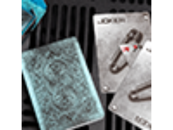 Bicycle Metal Rider Back Playing Cards (Blue) by Collectable Playing Cards