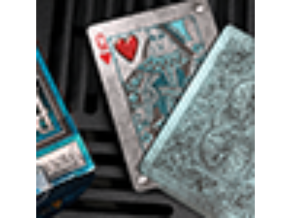 Bicycle Metal Rider Back Playing Cards (Blue) by Collectable Playing Cards