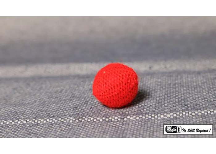 Häkelball - Crochet Ball .75 inch Single (Red) by Mr. Magic