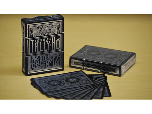 Tally-Ho Masterclass (Black) Playing Cards