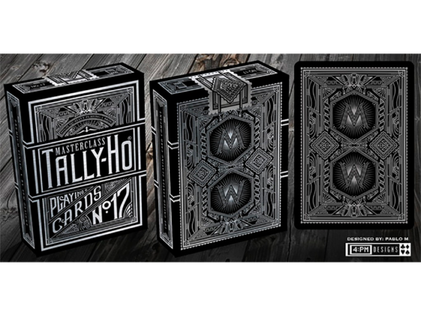 Tally-Ho Masterclass (Black) Playing Cards