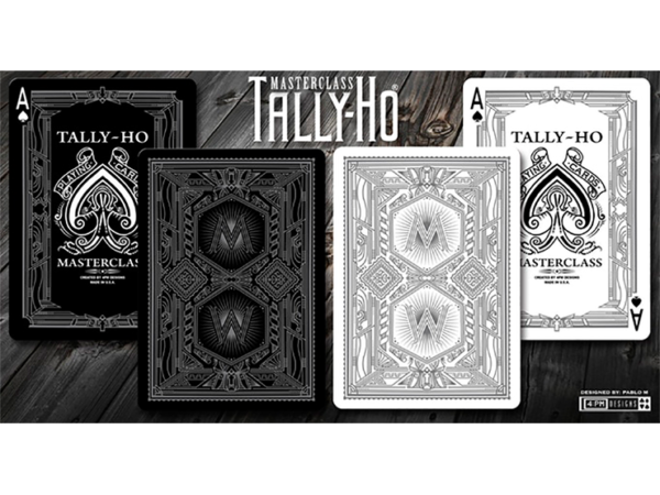 Tally-Ho Masterclass (Black) Playing Cards