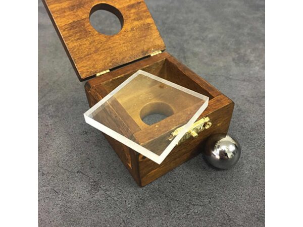 Steel Ball Through Glass by Mr. Magic