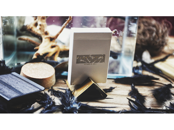 Limited Edition Plume Knife Playing Card (White)