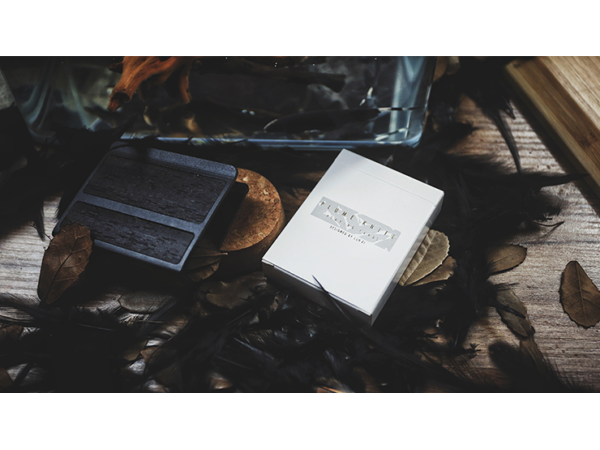 Limited Edition Plume Knife Playing Card (White)