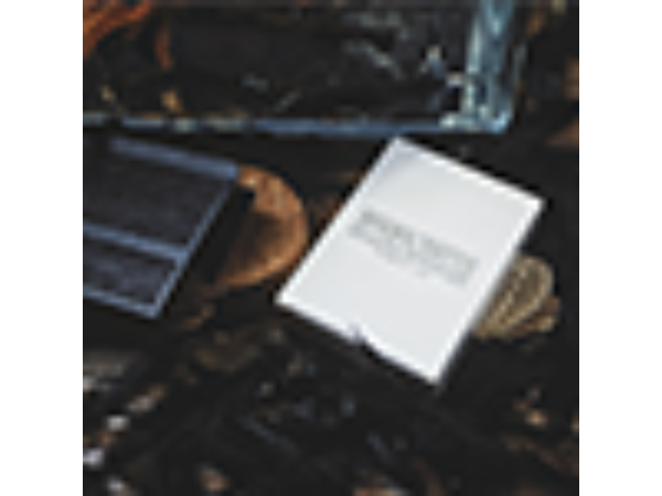 Limited Edition Plume Knife Playing Card (White)