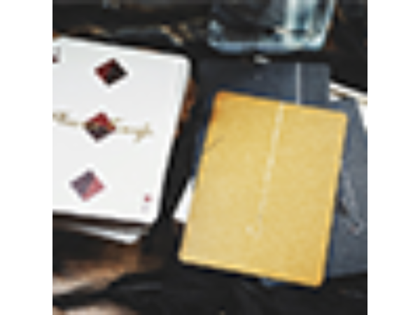 Limited Edition Plume Knife Playing Card (White)
