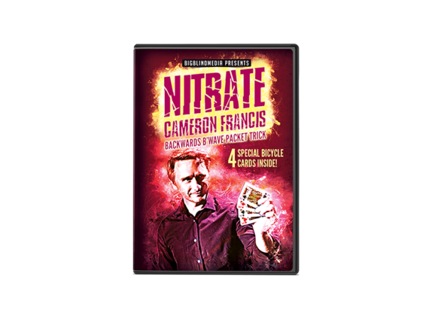 Nitrate Backwards B'Wave (Gimmicks and Online Instructions) by Big Blind Media - DVD