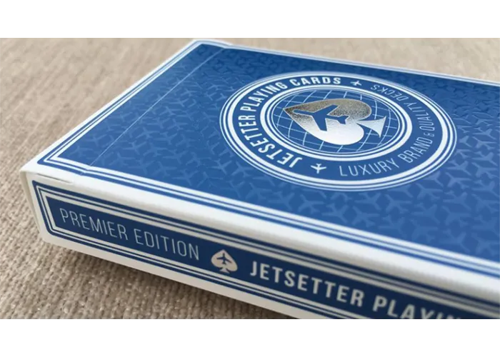 Premier Edition in Altitude Blue by Jetsetter Playing Cards