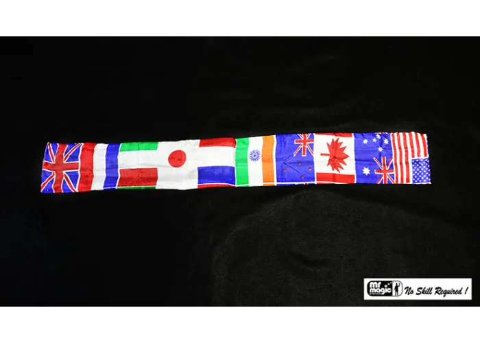 Chameleon Flag Streamer by Mr. Magic - Trick