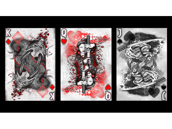 Black Dragon Series Playing Cards (Standard Edition) by Craig Maidment