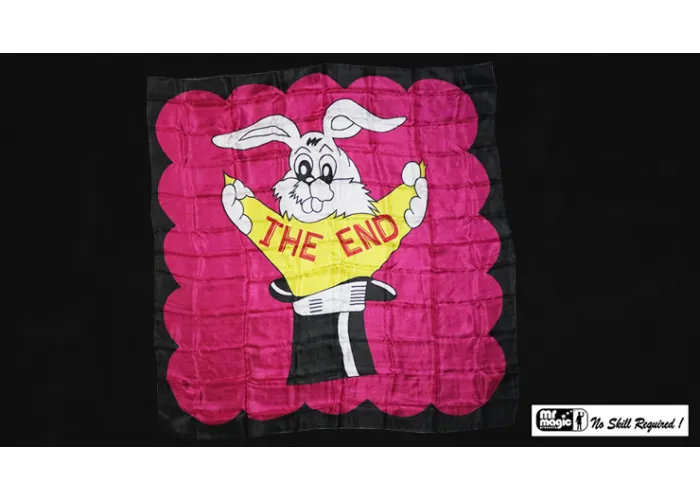 Production Hanky The End (36 inch  x 36 inch) by Mr. Magic - Trick