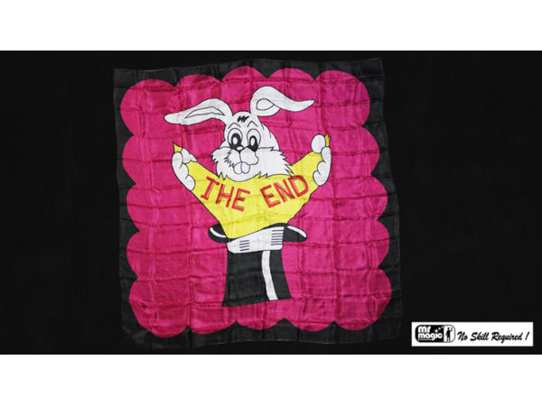 Production Hanky The End (36 inch  x 36 inch) by Mr. Magic - Trick
