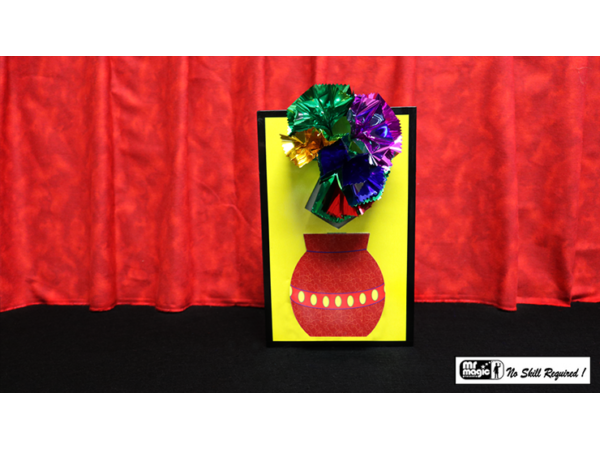 3D Flower Bouquet Blooming Vase by Mr. Magic - Trick