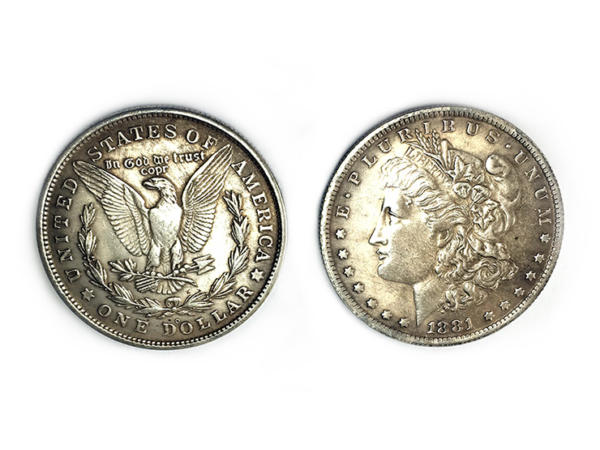 Magnetic Morgan Dollar Replica (1 Coin) by Shawn Magic