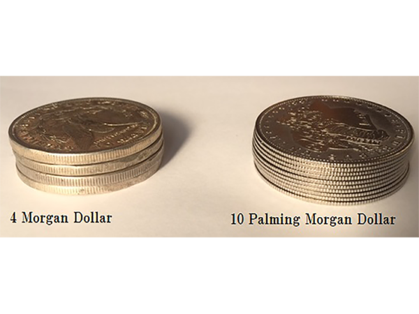 Palming Morgan Dollar Replica (10 Coins) by Shawn Magic