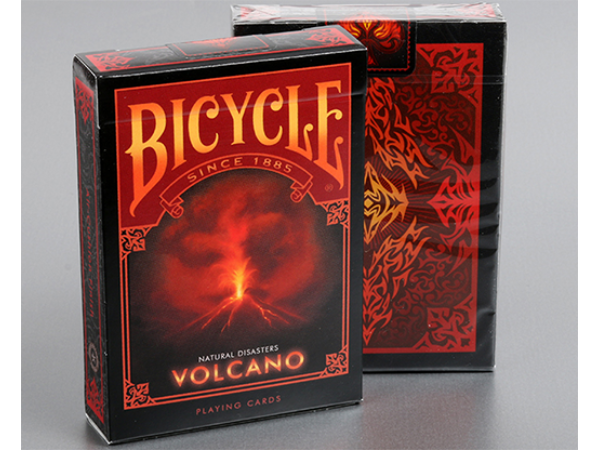Bicycle Natural Disasters "Volcano" Playing Cards by Collectable Playing Cards