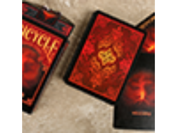Bicycle Natural Disasters "Volcano" Playing Cards by Collectable Playing Cards