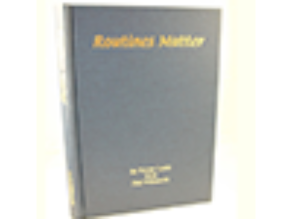 Routines Matter by T. Lewis & P. Willmarth - Book