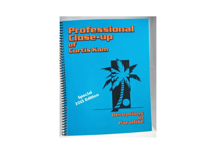 Professional Close-up of Curtis Kam - Book