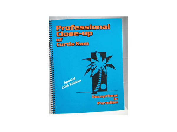 Professional Close-up of Curtis Kam - Book