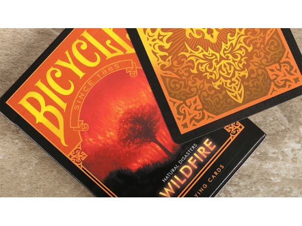Bicycle Natural Disasters "Wildfire" Playing Cards by Collectable Playing Cards