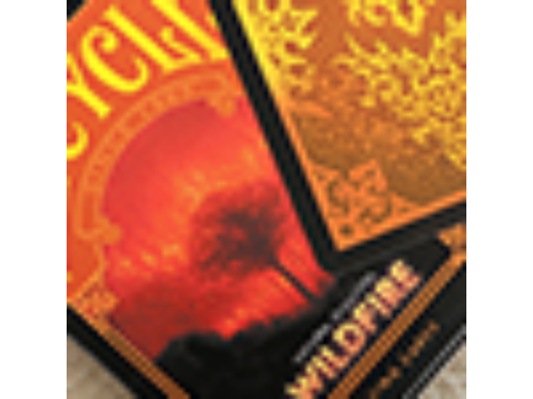 Bicycle Natural Disasters "Wildfire" Playing Cards by Collectable Playing Cards