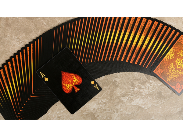 Bicycle Natural Disasters "Wildfire" Playing Cards by Collectable Playing Cards