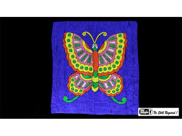 Production Silk Butterfly 36 inch  x 36 inch by Mr. Magic - Trick
