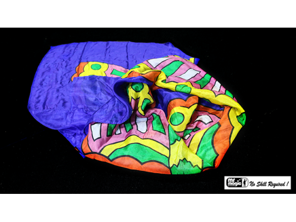 Production Silk Butterfly 36 inch  x 36 inch by Mr. Magic - Trick