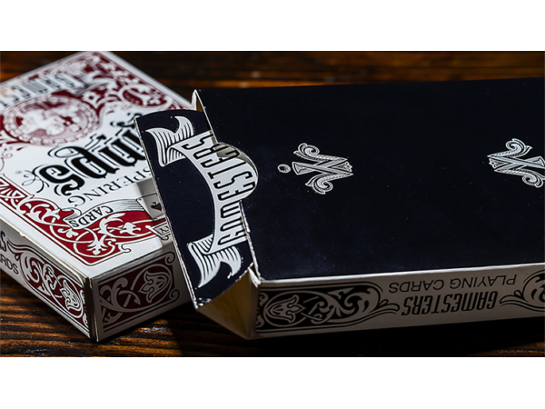 Gamesters Standard Edition Playing Cards (Black) by Whispering Imps