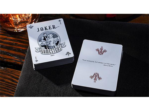 Gamesters Standard Edition Playing Cards (Black) by Whispering Imps