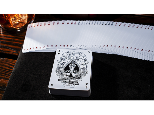 Gamesters Standard Edition Playing Cards (Black) by Whispering Imps
