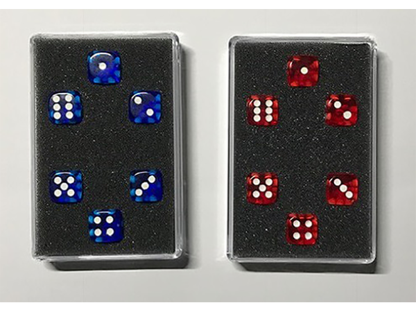 Perfect Prediction Dice Blue (6 Dice) by Kreis - Trick