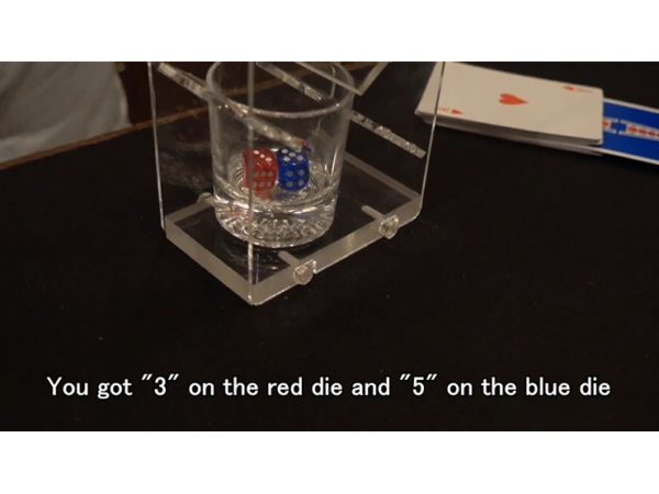 Perfect Prediction Dice Blue (6 Dice) by Kreis - Trick