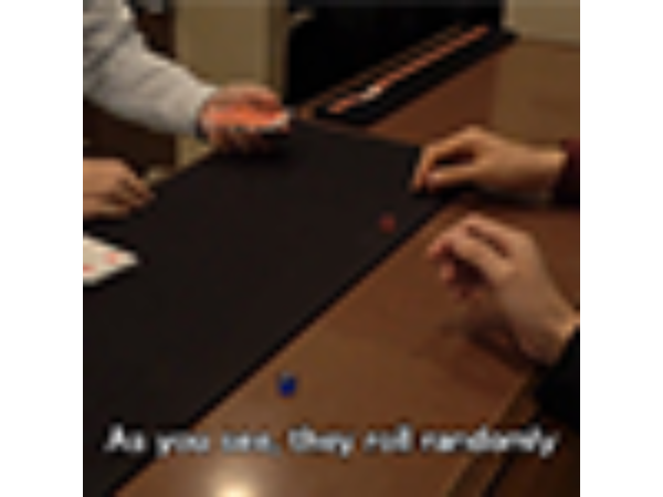 Perfect Prediction Dice Red (6 Dice) by Kreis - Trick