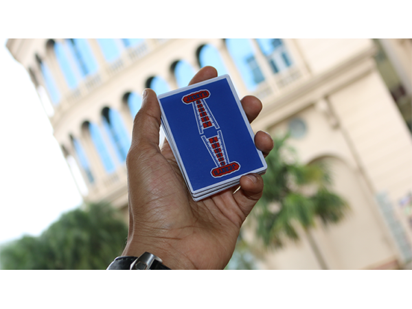 Jerry Nugget Cardistry Trainers 3 PACK (Blue Double Backer) by Magic Encarta - Trick