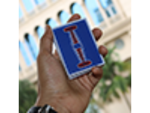 Jerry Nugget Cardistry Trainers 3 PACK (Blue Double Backer) by Magic Encarta - Trick