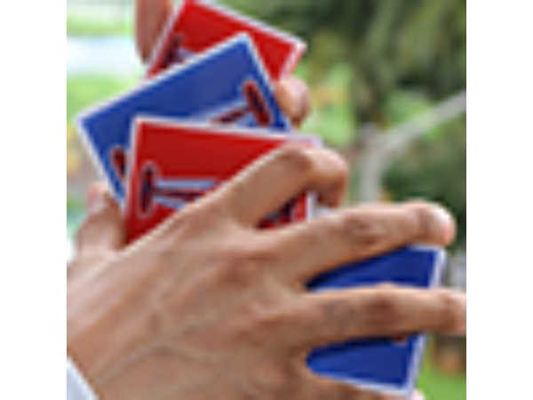 Jerry Nugget Cardistry Trainers 3 PACK (Blue Double Backer) by Magic Encarta - Trick