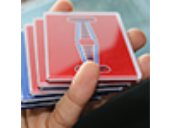 Jerry Nugget Cardistry Trainers 5 PACK (Red Double Backer) by Magic Encarta - Trick