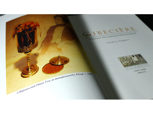 Gibecière 21, Winter 2016, Vol. 11, No. 1 - Book