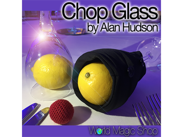 Chop Glass (Gimmicks and Online Instructions) by Alan Hudson and World Magic Shop - Trick